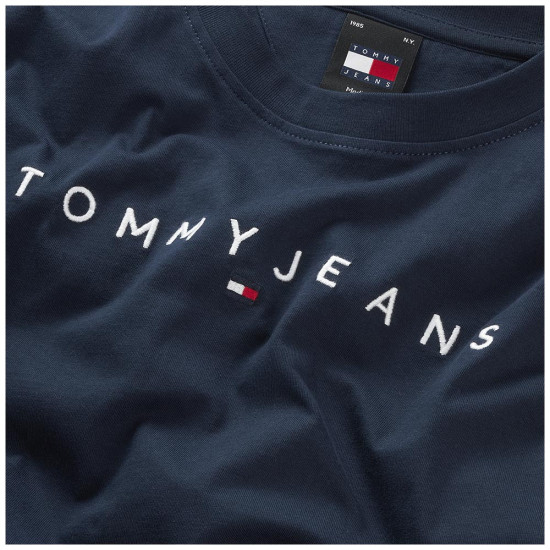 Tommy Hilfiger Ανδρική κοντομάνικη μπλούζα Regular Linear Logo Tee